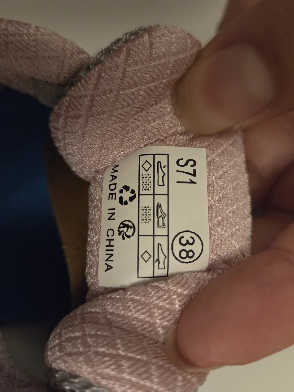 Light Gray and Pink Women's Athletic Sneakers - Brand